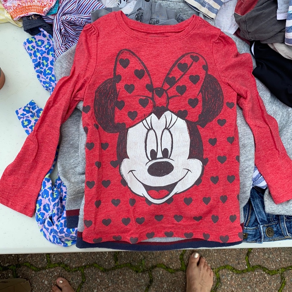 Mini mouse collection long sleeve T-shirt